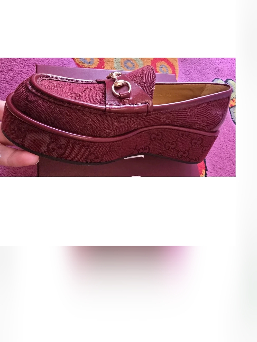 The house GG Supreme Platform Loafer